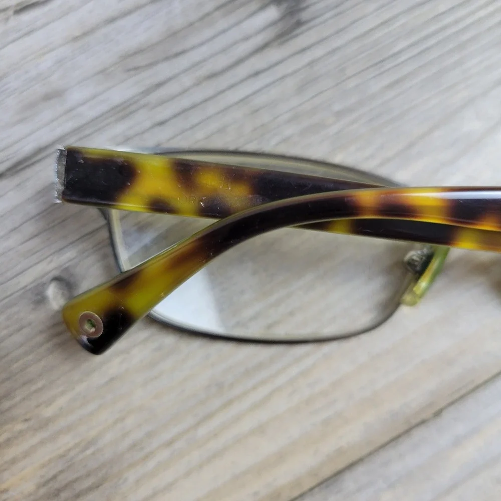Coach Eyeglass Frames HC 5033 Alyson 9128 Satin Brown Dark Silver 53-16-135